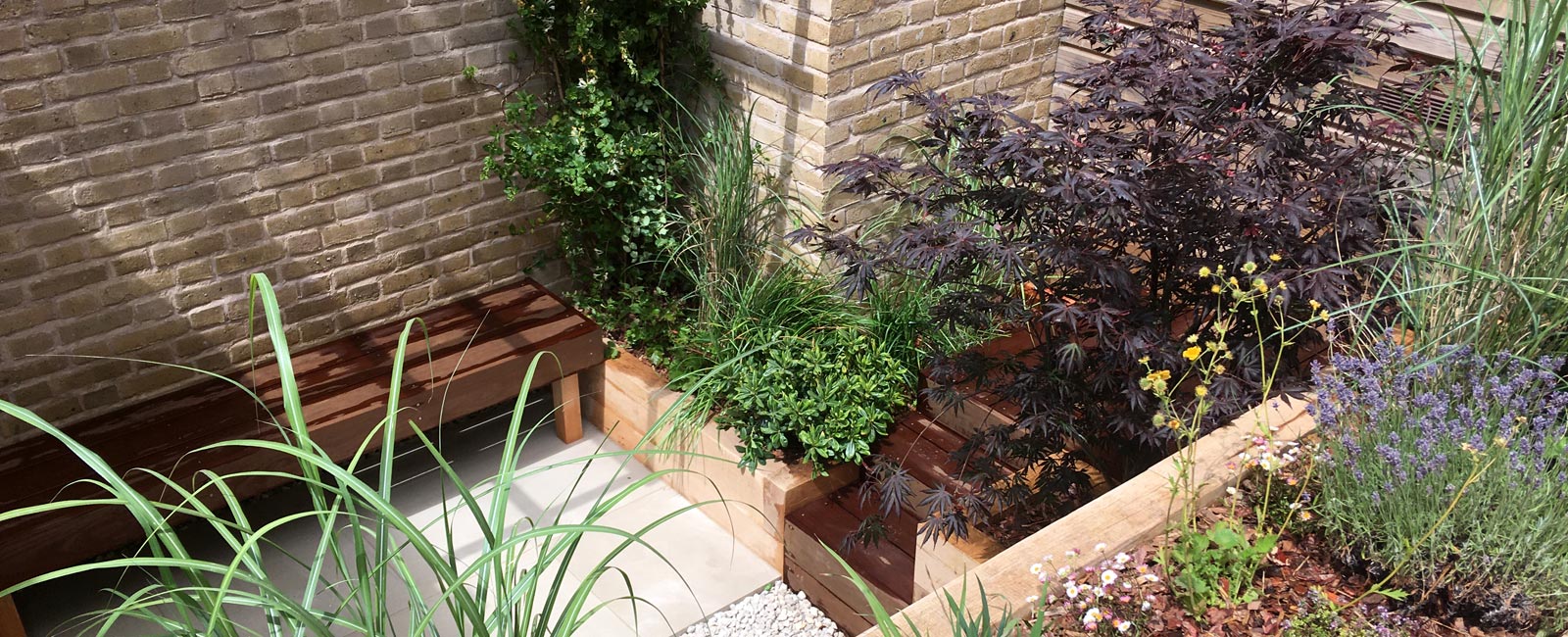 A low-maintenance garden makeover in Barnsbury, Islington, London N1.