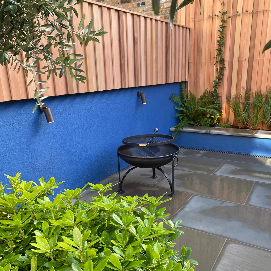 A small garden transformed into a perfect Scandi style paradise for outdoor living.